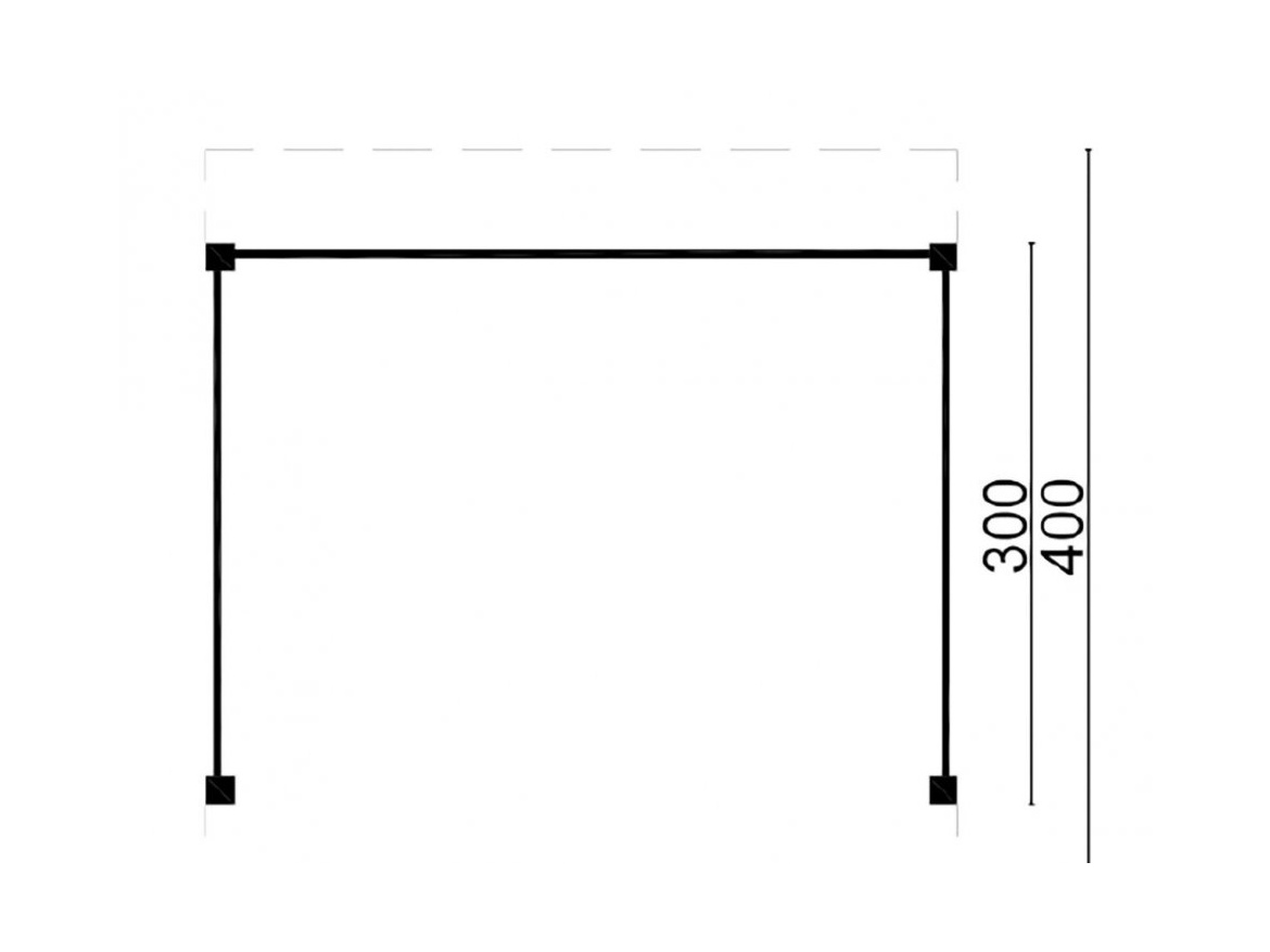 Tuindeco Ommen DIY Flat Roof
