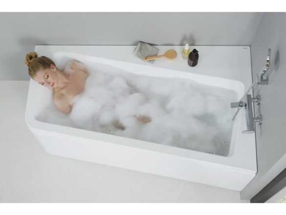 Ravak TD 022.00CR Vanová nástěnná baterie bez sprchového setu, chrom