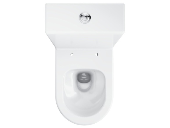 Ravak WC kombi Optima RimOff set, vario odpad, bílá