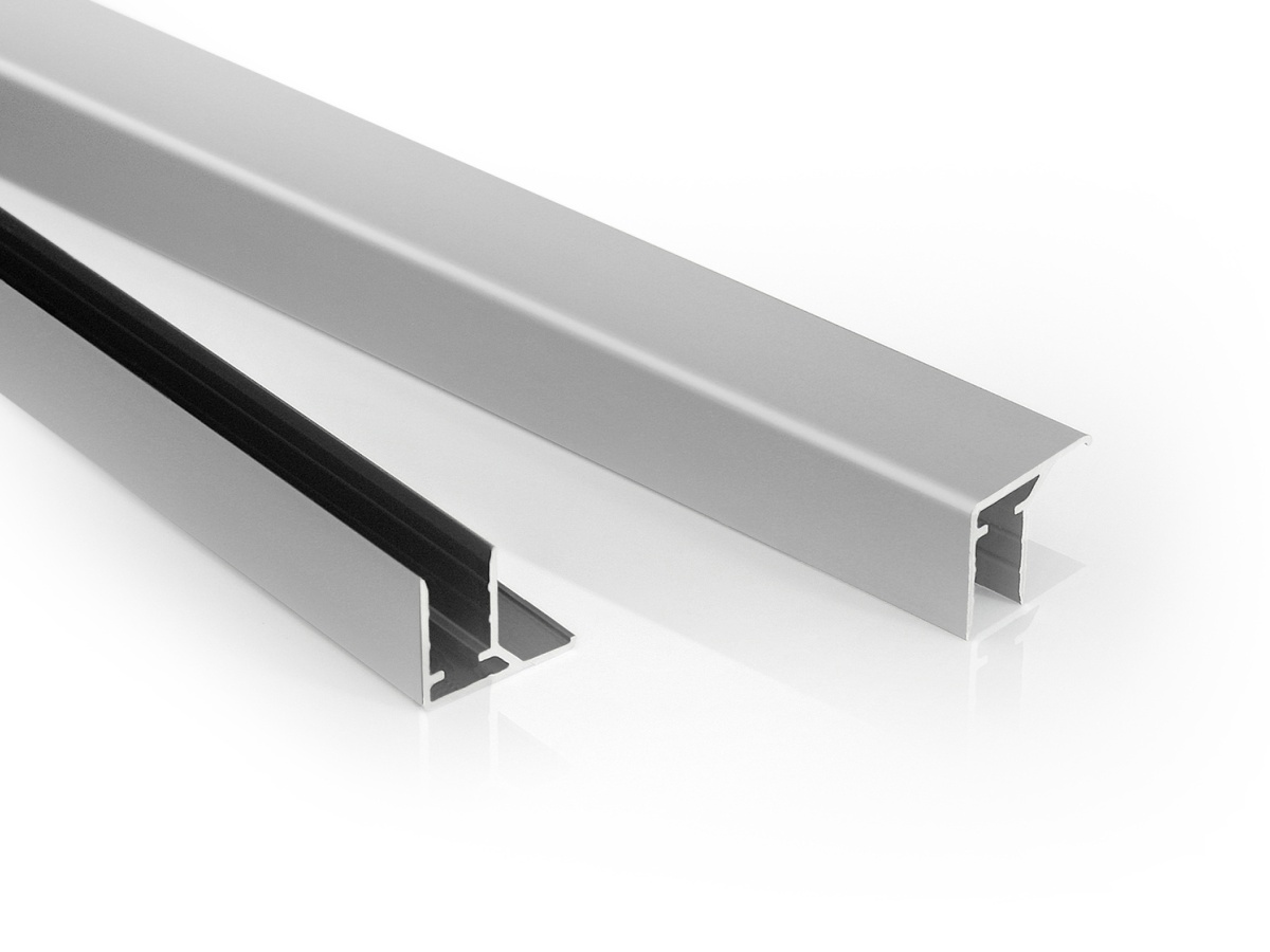 U profil s okapnicí Alu ELOX 10 mm T-plastics