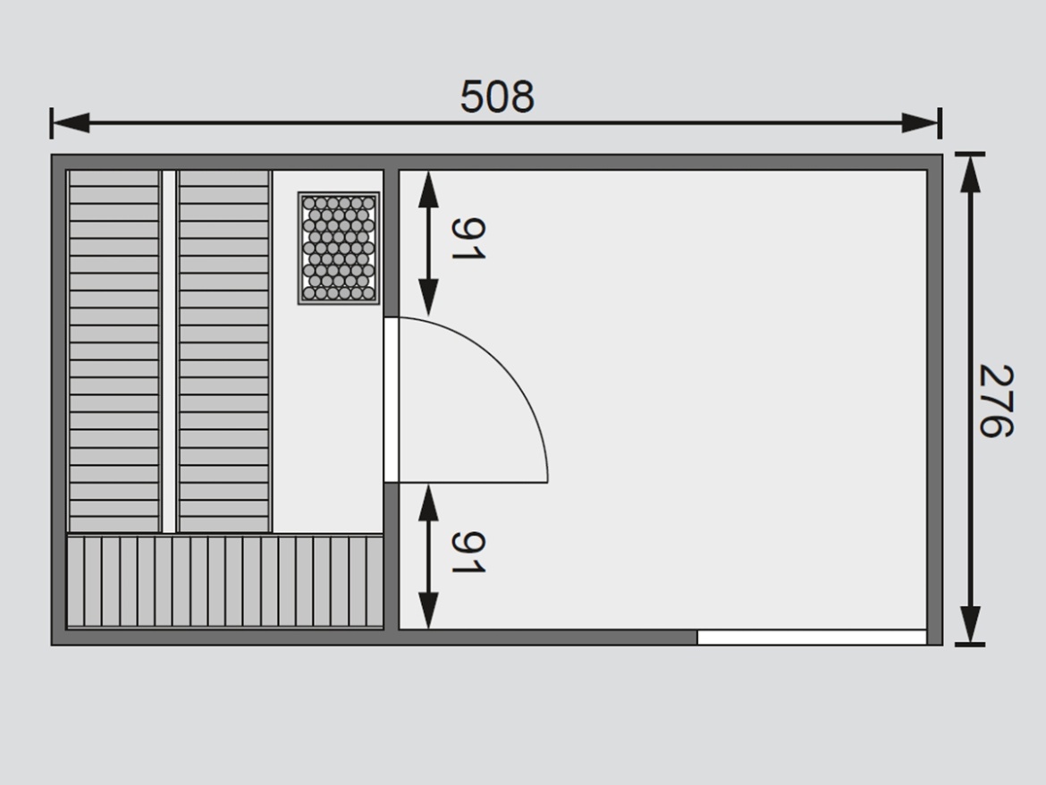Finská sauna Karibu Hygge