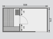 Finská sauna Karibu Hygge