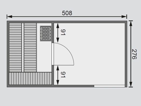 Finská sauna Karibu Hygge