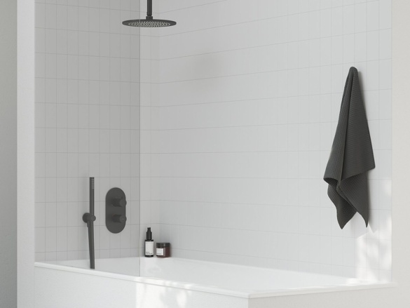 Ravak 704.60GLB Sprchové rameno stropní 30 cm, zlato kartáčované