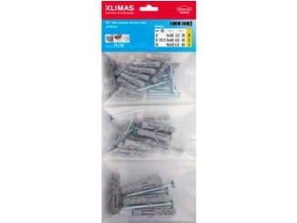 Accessories –  Klimas Wkręt-met HM. UNIV. S VRUTEM PZ2/PZ3 MIX SÁČEK