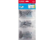 Hm. univ. s vrutem pz2/pz3 mix sáček Klimas Wkręt-met HMOŽDINKA UNIVERZÁLNÍ S VRUTEM SE ZÁPUSTNOU HLAVOU PZ2/PZ3 - SÁČEK