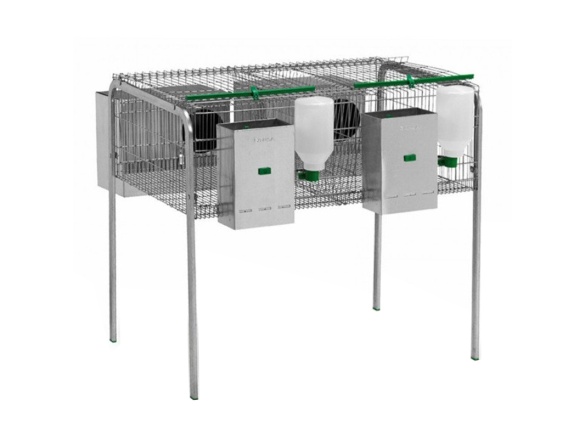 Nyúltenyésztési ketreces karámok