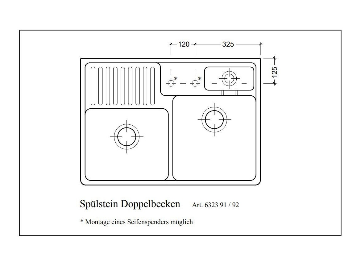 Kuchyňské dřezy Villeroy & Boch Double 895.2