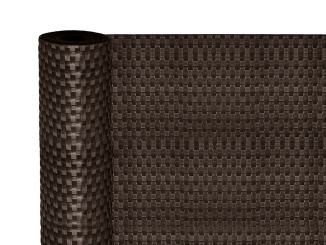 Na plot –  Scobax Fence belt 255 cm x 19 cm, tmavě hnědá