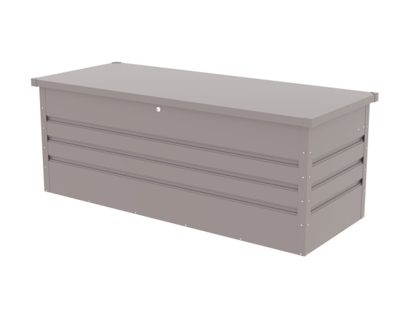 G21 Zahradní box  Denver 560 L, šedý plechový