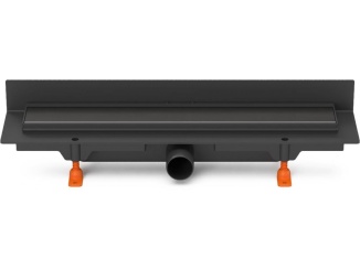 Műszaki higiénia –  Chuděj LZB 40 Black (ke stěně) 350 mm, Klasszikus / Floor, K3