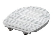 WC sedátka, záchodová prkna Schütte WHITE WAVE | Duroplast HG, Soft Close