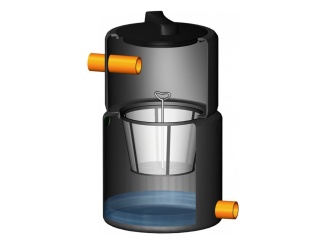 Odvodnění a drenáže –  Šachta s filtrem Scobax