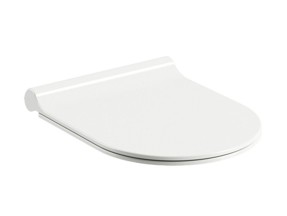 Ravak WC sedadlo Uni Chrome slim, biela
