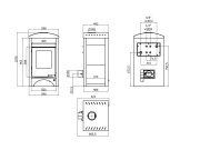 HS Flamingo BARMA 11 Bělený Dub