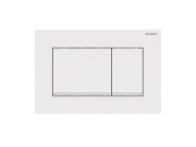Geberit Deska ovládací GEBERIT SIGMA 30 bílá, proužek bílá mat 115.883.11.1