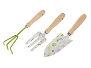 Greenmill Sada zahradního nářadí pro ženy - drápek, vidle, lopatka GR0154