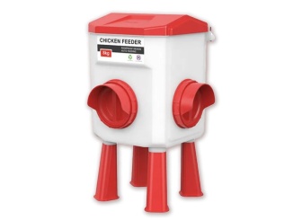 Etetők –  Scobax Automatické plastové krmítko - 8/12 KG, na nožičkách
