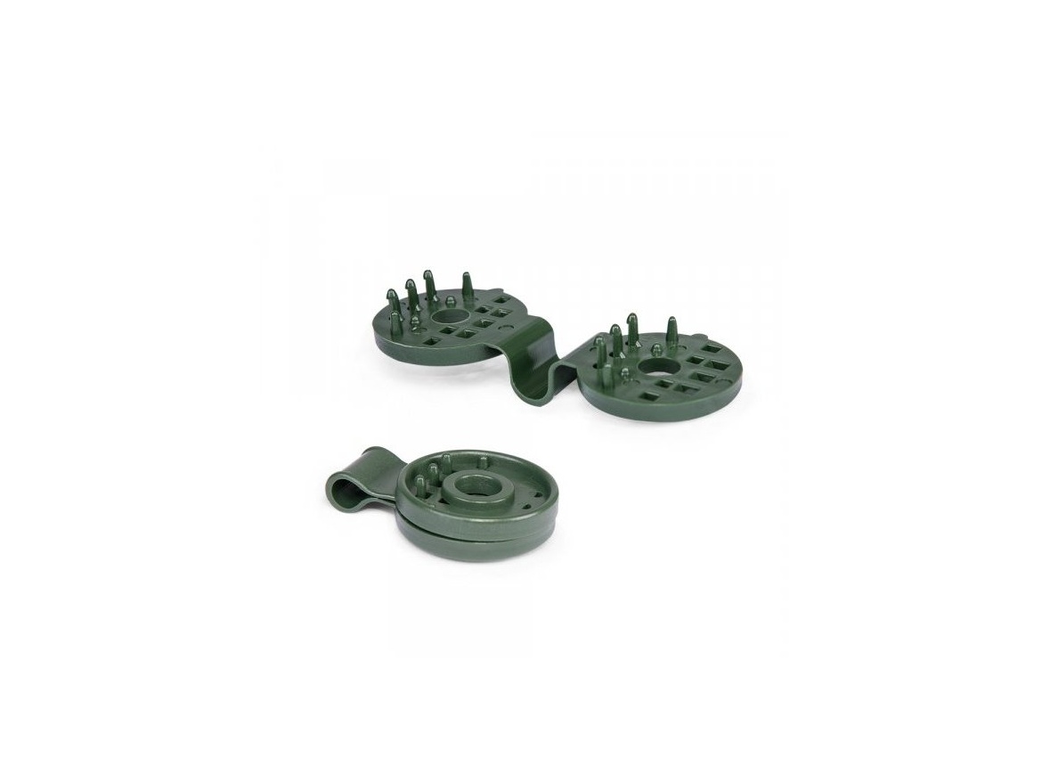 Bradas Upínací spona Bungee Cork pro stínící sítě - zelená 50 ks