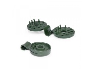 Bradas Upínací spona Bungee Cork pro stínící sítě - zelená 50 ks