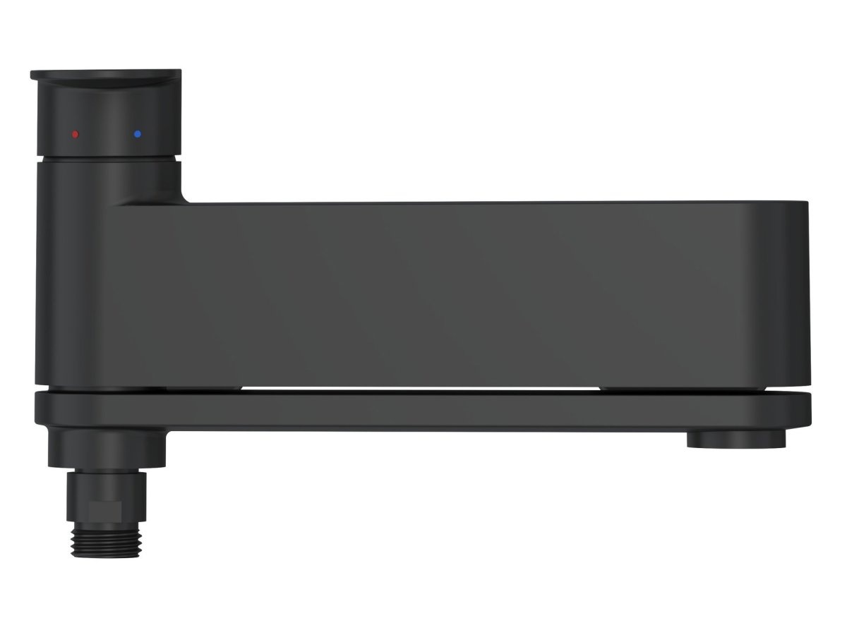 Ravak CR II 022.20BL Vanová nástěnná baterie bez sprchového setu, černá