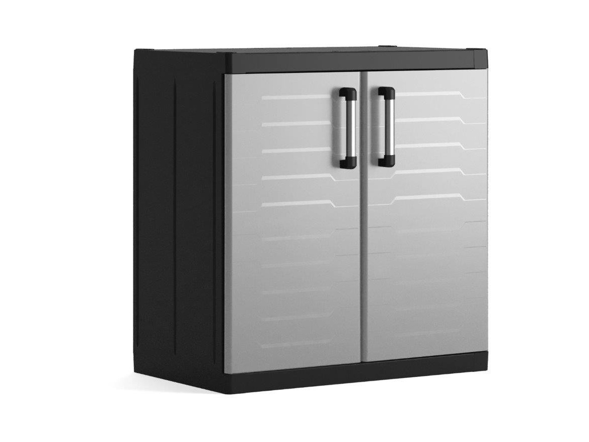 Keter Skříň  Detroit XL Low šedá