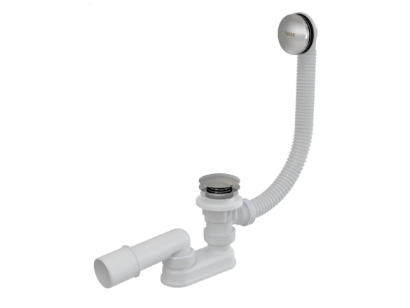 Ravak Vanový sifon ClickClack 57 K/K, černá