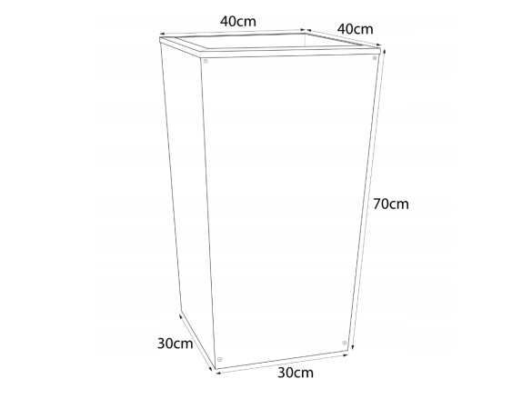 Kvetináč Scobax IsoBox