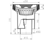 Vpusť Chuděj KVS/M 160