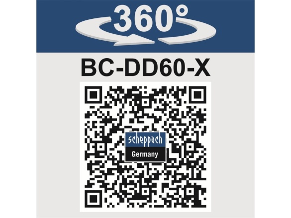 20 V IXES aku vŕtací skrutkovač (bez batérie a nabíjačky) Scheppach BC-DD60-X