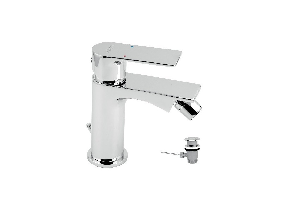 Novaservis Bidetová baterie Nobless Trend, chrom, stojánková, s výpustí,  41011,0