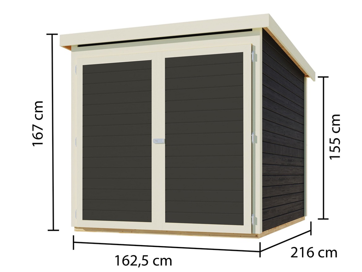 Garáž Karibu Fahrradgarage