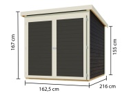 Garáž Karibu Fahrradgarage