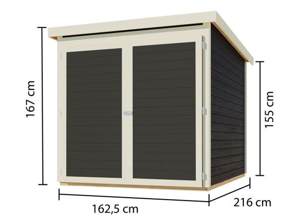 Garáž Karibu Fahrradgarage