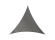 Stínící plachta COMO trojúhelníková antracitová 3,6x3,6x3,6m