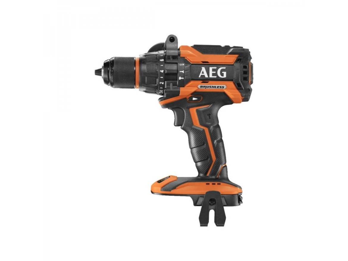 18V bezuhlíková High Power příklepová vrtačka, bez aku a nabíječky AEG BSB 18BL-0