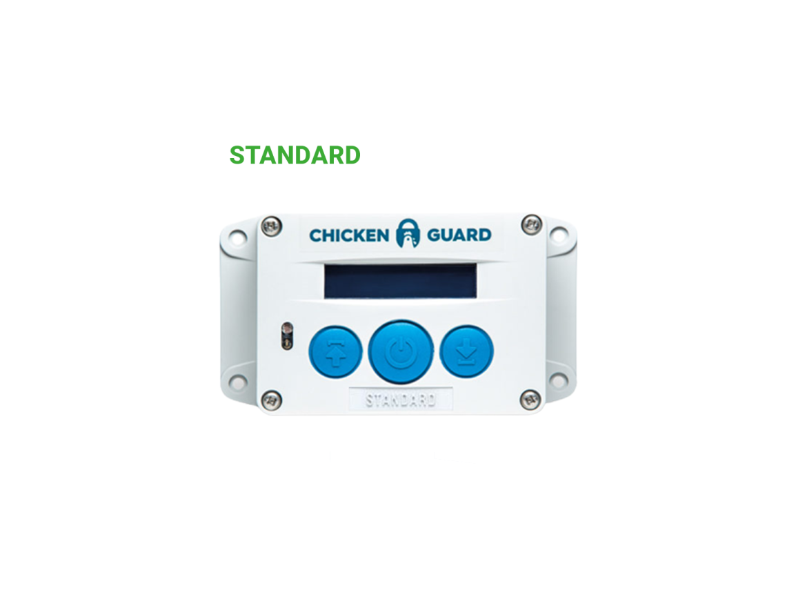 Scobax Automatické otevírání a zavírání kurníku CHICKEN GUARD STANDARD
