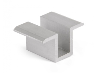 Épület –  G21 Úchyt panelu  středový stříbrný