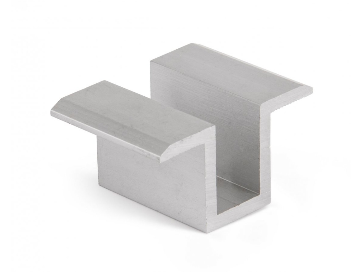 G21 Úchyt panelu  středový stříbrný