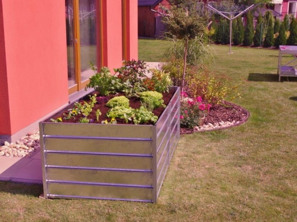 Vysoký záhon - prodloužení VZP Scobax VZP