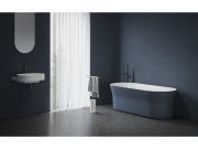 Ravak ES 080.00CR.RB07G Vaňová batéria do podlahy pre R-box, so sprchovým setom, chróm