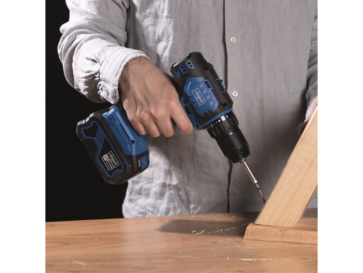 Aku 20 V IXES vrtací šroubovák (bez baterie a nabíječky) Scheppach BC-DD60-X