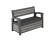 Keter Zahradní lavice Keter Deco Bench 227L - 133x61x89 cm - storm grey / šedá