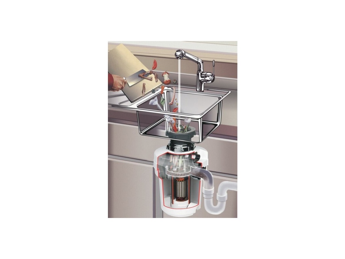 Příslušenství k drtičům EcoMaster Trubkový sifon 6/4" x 40 pro drtič