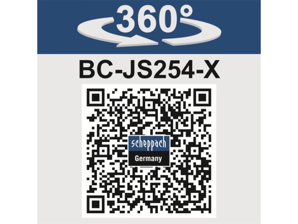 20 V-os IXES akkus szúrófűrész (akkumulátor és töltő nélkül) Scheppach BC-JS254-X