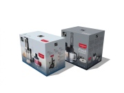 G21 Set  mixér VitalStick Pro 1000 W s Food Processorem, Black