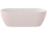 Ravak Vana Freedom O Tec 170x77 volně stojící, černá/bílá, krytka odtoku černá/bílá/chrom
