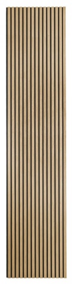 G21 Akustický panel  270x60,5x2,1 cm, přírodní dub
