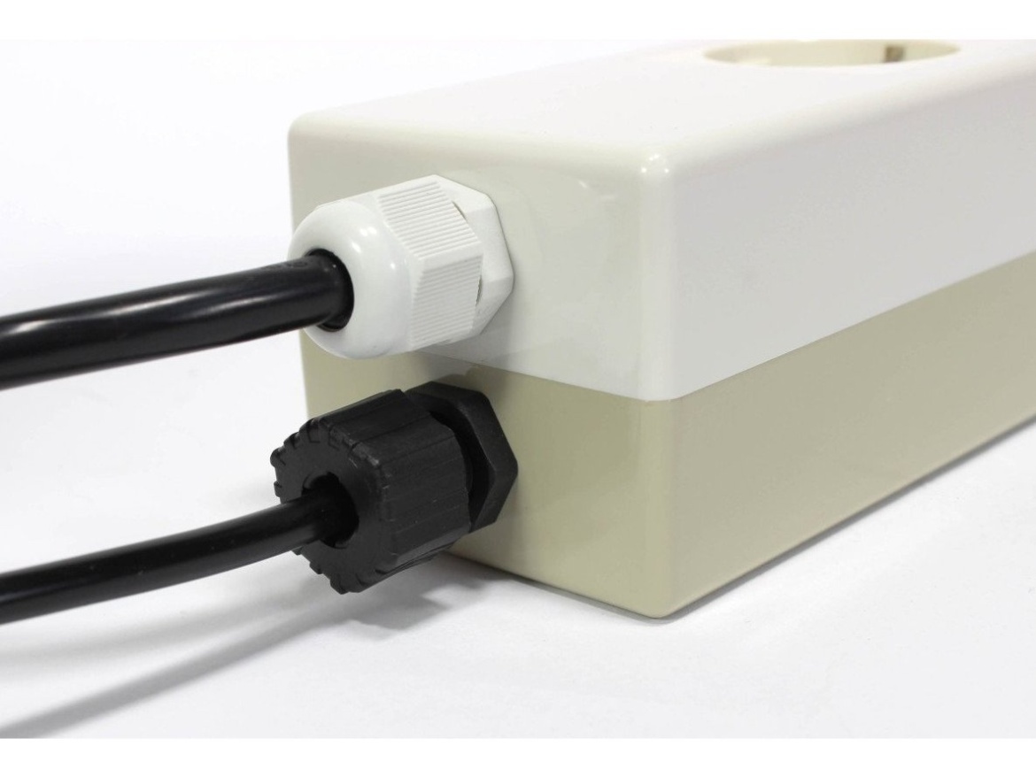 Příslušenství k drtičům EcoMaster Externí krabice s pneuspínačem včetně flexokabelu