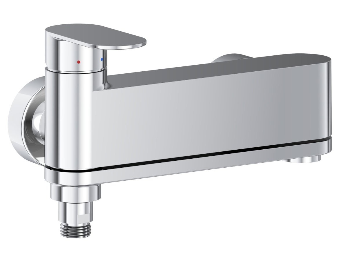 Ravak CR II 022.20BL Vanová nástěnná baterie bez sprchového setu, černá